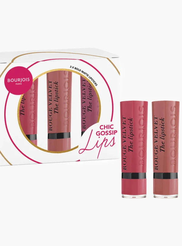 Bourjois 3X Bold Matte Lipstick - PRM Set43