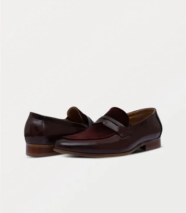 BM2398-COFFEE-Men Slip On - Image 4