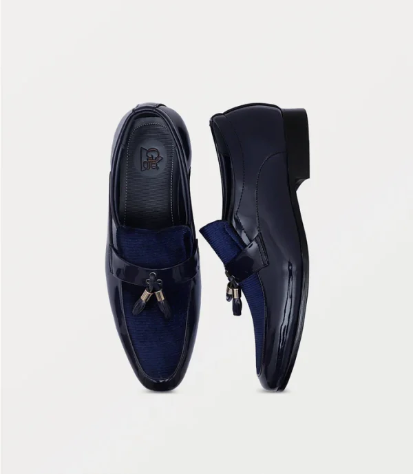 BM5363-BLUE-Men Slip On - Image 4