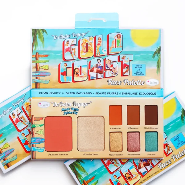 The Balm Gold Coast Face Palette 3 - Model Roz x theBalm