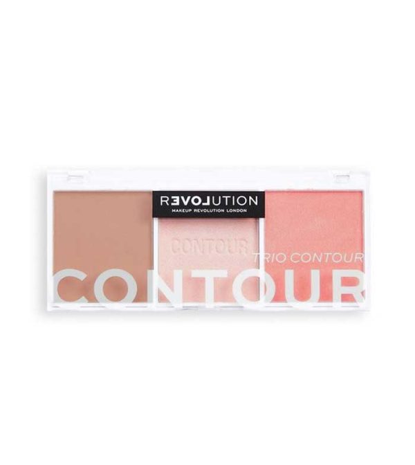 Revolution Relove Colour Play Contour Trio Palette - Sugar 43