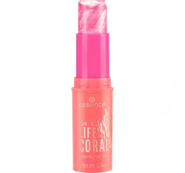 Essence Life in Coral blushlighter Stick G