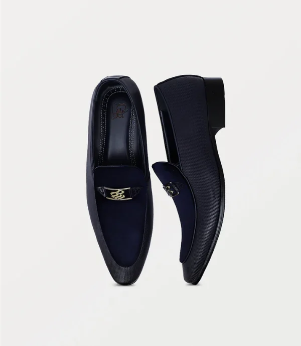 BM2956-BLUE-Men Slip On - Image 2