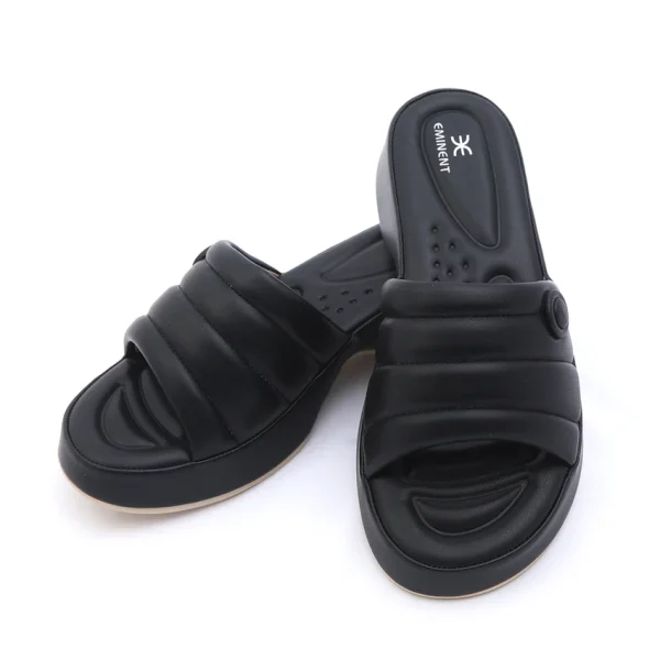 Eminent Women's Softy Slipper - Black 43 - Image 2