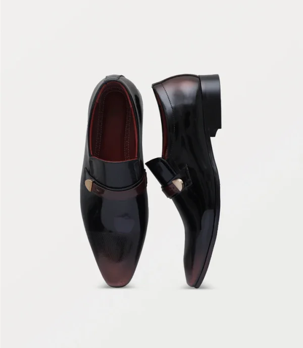 BM7879-COFFEE-Men Slip On - Image 4