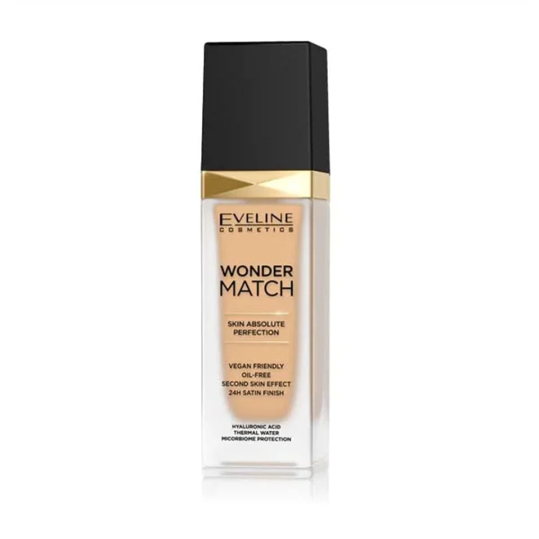 Eveline Cosmetics Wonder Match Foundation 32 Medium Beige - 30ml