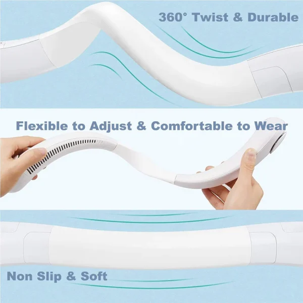 Sogo Rechargeable Hanging Neck Fan JPN-32 - Image 5