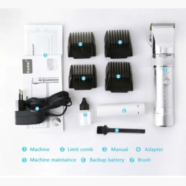 Kemei Hair Trimmer KM-9801 43 - Image 4