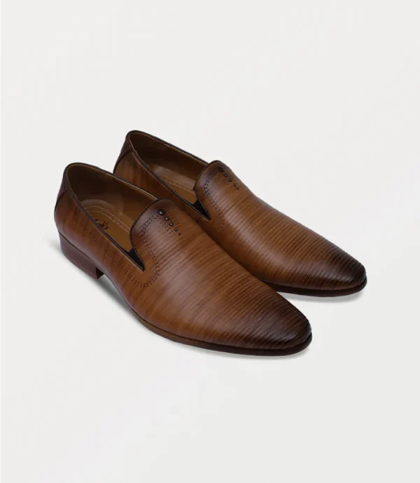 BM4386-TAN-Men Slip On - Image 3