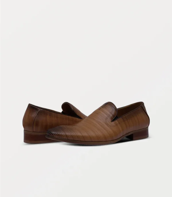 BM4386-TAN-Men Slip On - Image 4