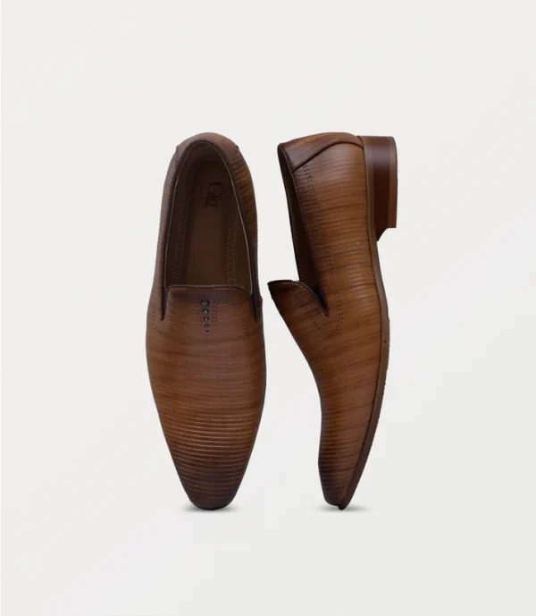 BM4386-TAN-Men Slip On - Image 2