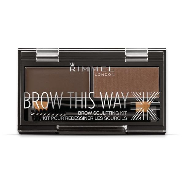 Rimmel Brow This Way Eyebrow Sculpting Kit Dark - Brown 43