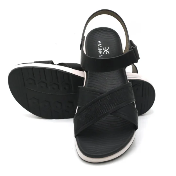 Eminent Women's Softy Sandal - Black 22 - Image 2